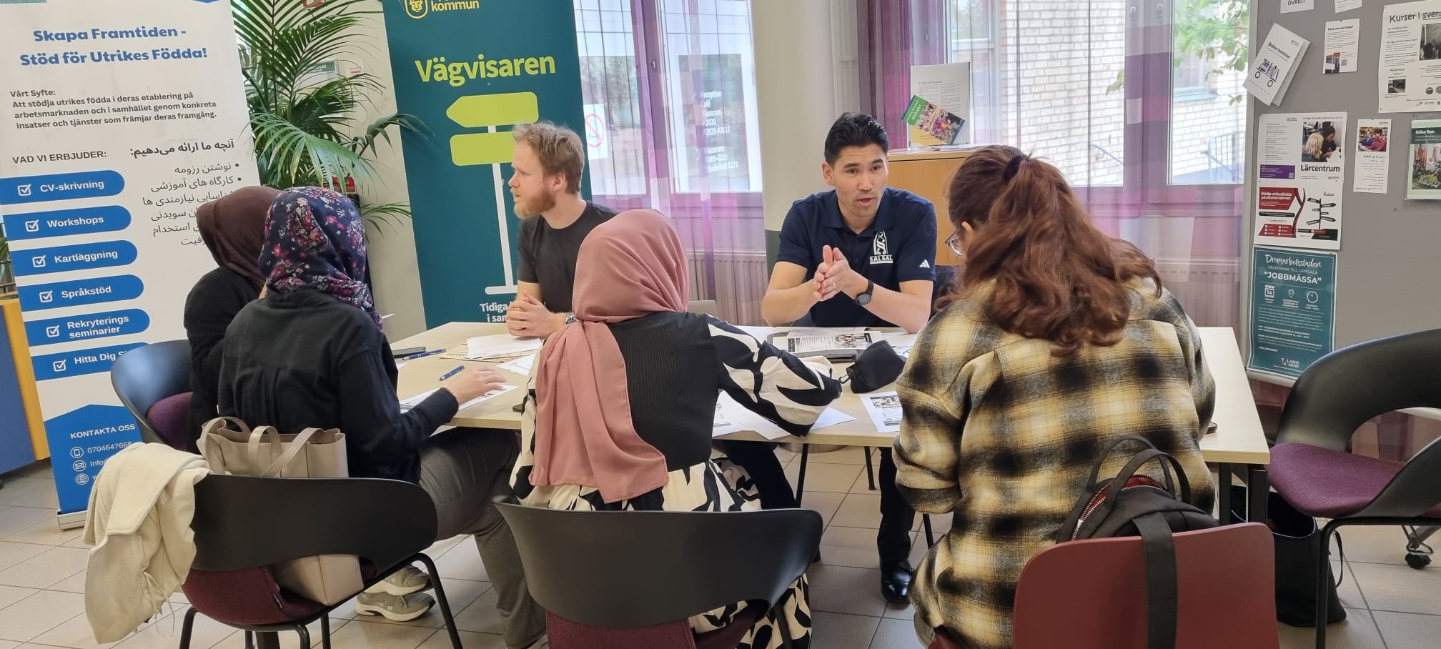 Stöd för jobbsökande