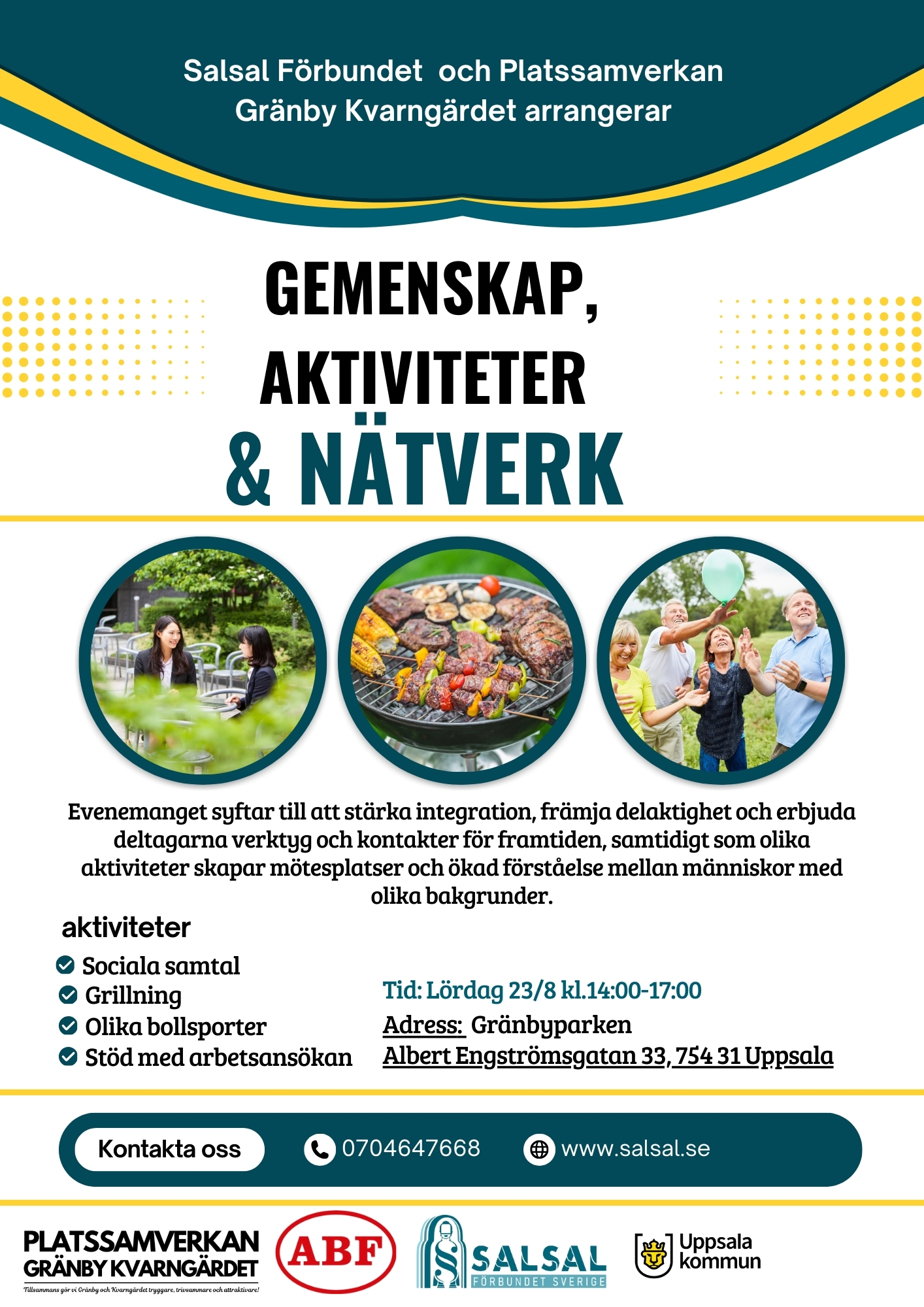 Gemenskap, aktivitet och nätverk