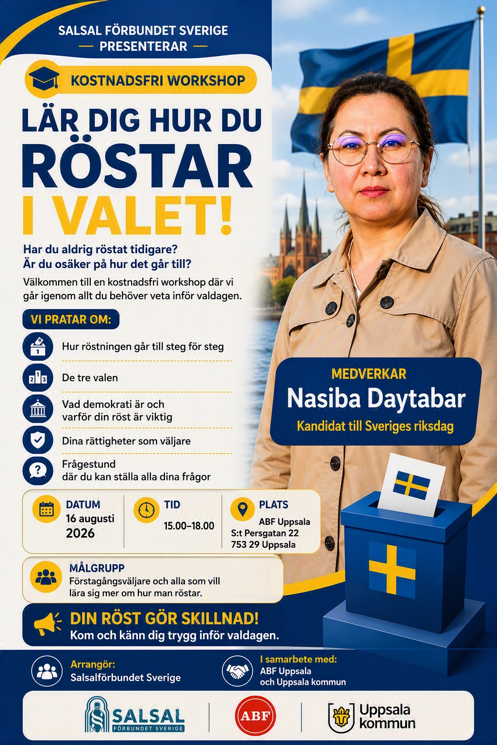 Lär dig hur du röstar i valet